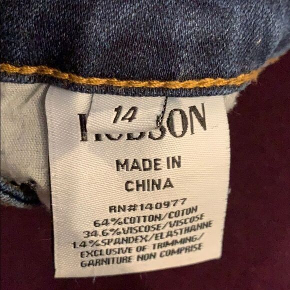 👧 Girls Hudson Jean Shorts - Size 14 - Picture 4 of 4